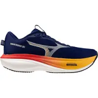 Mizuno Wave Rider 30 Shoes Blue Red AW26, Size 44 - EUR