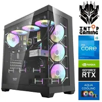 INTOP Tietokone AQUA i5-14400F 32GB DDR5 1TB SSD M.2 NVME RTX5060 8GB no-OS