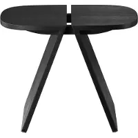 Blomus Side Table - 30 X 55 Cm - Avio - Black Oak - Black - L 55CM