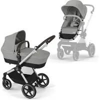 Cybex EOS Lux Yhdistelmävaunut, Stone Grey/ Mid Grey