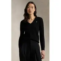 Ralph Lauren for woman. 211971866005 Cashmere and wool jumper (L), Black, Casual, Long sleeve