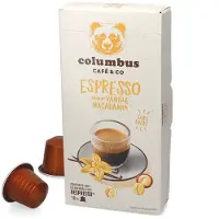 Columbus | Vanilja-makadamiaespresso - 10 kapselia Nespresso-koneisiin