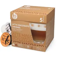 Kaffekapslen | Latte Macchiato Caramel - 16 kapselia Dolce Gusto-koneisiin