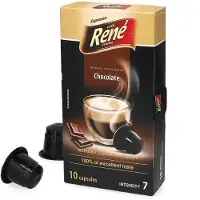 Chef Rene | Suklaa - 10 kapselia nespresso-koneisiin