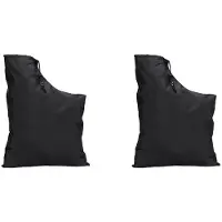 Torribaly 2X Universal Leaf Vacuum Blower Bag Oxford Fabric Zippered Leaf Collection Bag Leaf Blower Vacuum Storage Bag Outdoor