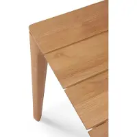 Ethnicraft Pyökki baarituoli Lakattu tammi-nahka Cognac, 75 cm