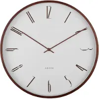Karlsson seinäkello Scandia white KA6014WH