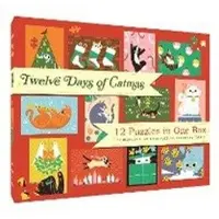 Sonstige Verlage 12 Puzzles in One Box: Twelve Days of Catmas