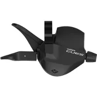 Shimano Cues SL-U4000 9-vaihteinen vipuvaihde, jossa on näyttö