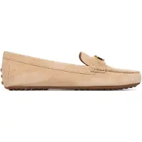 Ralph Lauren for woman. 802821629035 Barnsbury beige suede loafers (37), Flat, None, Casual