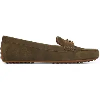 Ralph Lauren Barnsbury Suede Loafer - Khaki green - 42