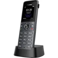 Yealink 1302021 W73H Langaton IP-mobiilipuhelin musta 2 linjaa 50m sisätilan kantama (1302021)