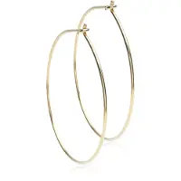 Blomdahl Golden Titanium Ear Ring 30 mm