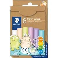 Staedtler 842P C6, Muotoilusavi, Valikoidut värit, Lapsi, 6 kpl, Poika/tyttö, 6 väriä