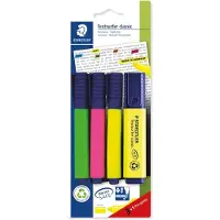 Staedtler 364 A BK4D, 4 kpl, Monivärinen, Sekalainen, Monivärinen, 5 mm, Kupla