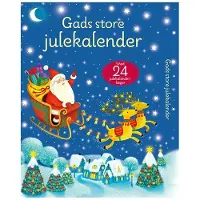 Gads forlag Gads store julekalender (BLÅ)