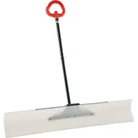 Vevor -lumiauralapio, 122 cm:n ulkokäyttöön tarkoitettu lumiauralapio ergonomisella otteella, HDPE-muoviterä, talvilapiot segmentoidulla kahvalla, metallireunainen nauha, kannettava lumenpoistotyökalu