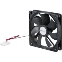 StarTech.com 120x25mm Dual Ball Bearing Computer Case Fan w/ LP4 Connector (FANBOX12) - Tuuletuspaketti järjestelmälle - 120 mm