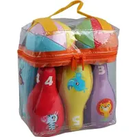 Barbo Toys Little Bright Ones Bowling Set - Multi/patterned - ONE SIZE