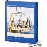 Sonstige Verlage Gray Malin Aspen 1000 Piece Book Box Puzzle