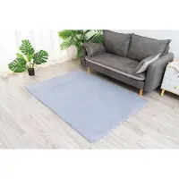 Strado Rabbit 3D plush soft like rabbit anti-slip carpet 120x170 Silver