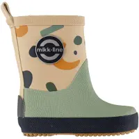 Mikk-Line Wellies Aop - Barefoot - Multi/patterned - 30