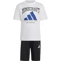 Adidas Shortsit - Valkoinen/Musta M. Minecraft - - 7 v (122) - Shortsisetit