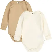 Müsli Bodyt p/h - Cozy Minä - 2 kpl - Safari/Tofu - - 1 v (80) - Bodyt P/H