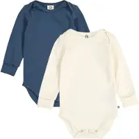Müsli Cozy Me L/S Body 2-Pack - Cream - 74