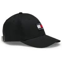 Tommy Hilfiger Hattu 'Kids' Flag Logo Six-panel Baseball' punainen / musta / valkoinen