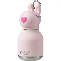 Asobu Mini Besties Vesipullo Bunny Bunny One Size Vaaleanpunainen One Size Pojat, Tytöt