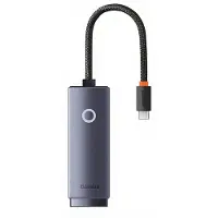Baseus adapter Baseus Lite Series USB-C to RJ45 (black)