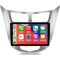 RoverOne Autoradio Bluetooth CarPlay GPS-navigointi for Hyundai Solaris Verna 2010 - 2016