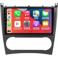 RoverOne Autoradio Bluetooth CarPlay GPS-navigointi for Mercedes Benz C Class W203 W209 C180 C200 CL203 C209 A209 2004 - 2011