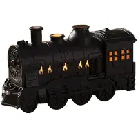 Melitt Train Humidifiers Train Aromatherapy Cool Mist Diffuser Air Humidifiers Oil Retro Diffusers with Remote Control UK Plug