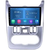 RoverOne 4G+64G Autoradio Bluetooth CarPlay Android Auto GPS-navigointi for Renault Logan 1 Sandero 2009 - 2015 for Dacia Duster 2010 - 2017