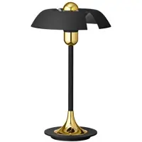 AYTM Design-pöytävalaisin Cycnus, Musta, Olohuone/ruokailutila, Metalli, Design