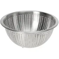 Excellent houseware Teräksinen keittiösiivilä 24 cm , Koštuvas su dubeniu plienas 24 cm