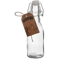 Orion Lasi clip pullo 290 ml , Butelis su kamščiu stiklinė 290 ml