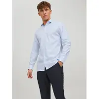 Jack & Jones Jprblaparker Shirt L/S Noos - Blue - XXXL