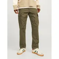 Jack & Jones Jpstkane Barkley Cargo Pant Noos - Khaki green - 33 x 36