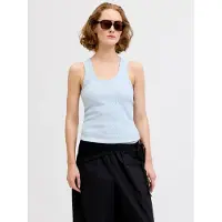 JJXX Jxfrida Sl U-Neck Top Jrs Noos - Blue - S