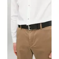 Jack & Jones Jacstockholm Leather Belt Noos - Brown - 95