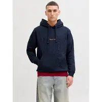 Jack & jones Jornorrebro Emb Sweat Hood Noos - Navy - L