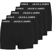 Jack & Jones Jachuey Trunks 5 Pack Noos Jnr - Black - 128