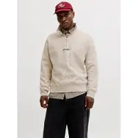 Jack & Jones Collegepaita 'JJESoho' beigenharmaa / musta