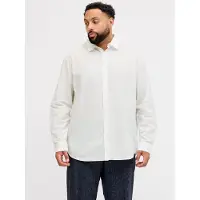 Jack & Jones Breeze Linen Plus Size Pitkähihainen Kauluspaita
