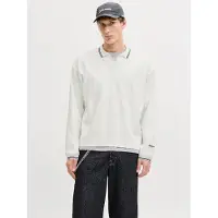 Jack & Jones Jorniagara Sweat Split Neck - White - L