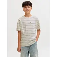 Jack & jones Junior Paita 'JORNORREBRO' oliivi / musta / luonnonvalkoinen