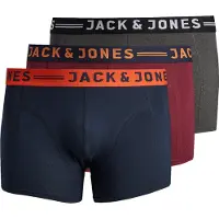 Jack & jones Lichfield Trunk Plus Size Boxerit 3 Yksiköt